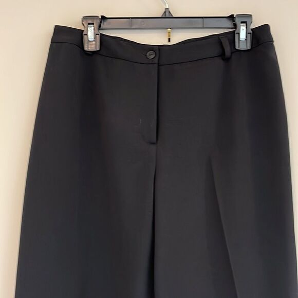 Evan Picone Black Women's Size 10 Black Straight Leg Dress Pants - Picture 2 of 11